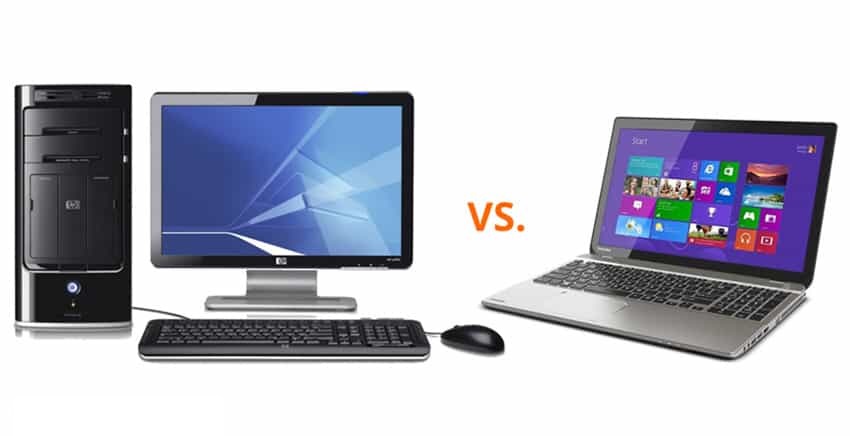 Nên sử dụng máy tính bàn hay laptop văn phòng?